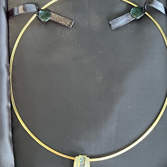 Omega Chain Necklace With Insert Clasp  “just necklace “ - Picture 3 of 9